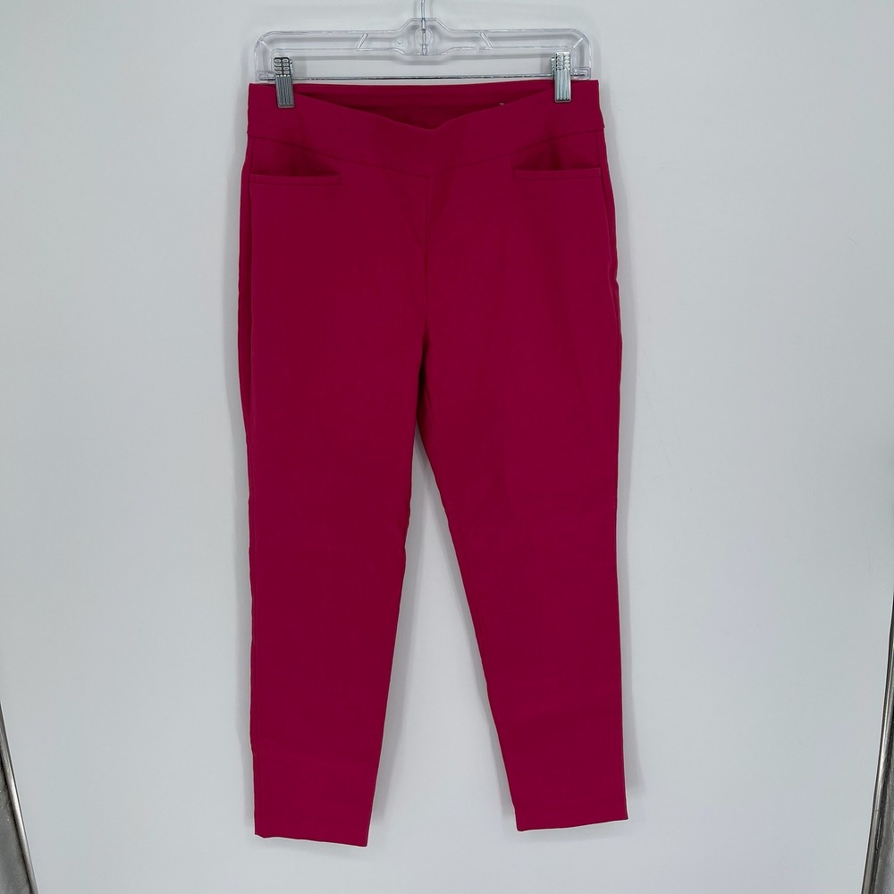 Chico's Women's Pink Brigitte So Slimming Ankle Pants Size US 4 (0R)
